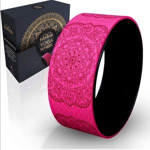 Fit mesh yoga wheel